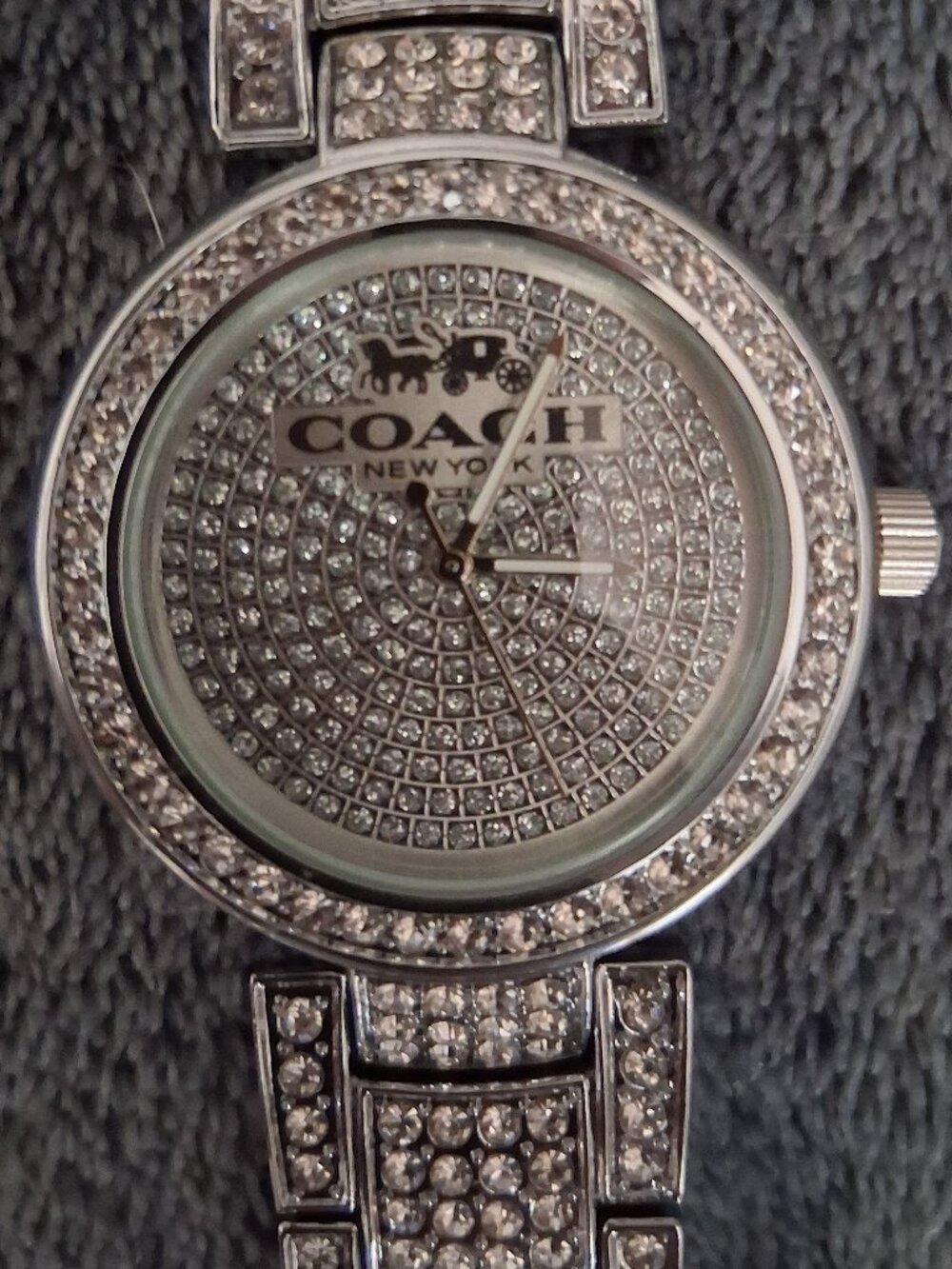 SILVER COACH WATCH